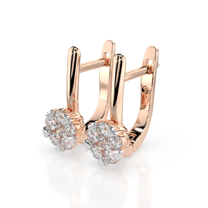 Серьги Иллюзия