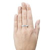 Sõrmus teemantidega