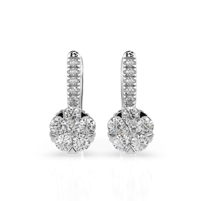 Серьги Иллюзия