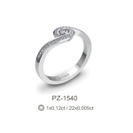 Kihlasõrmus 585 proov