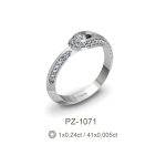 Kihlasõrmus 750 proov