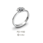 Kihlasõrmus 750 proov