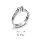Kihlasõrmus 750 proov
