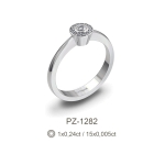 Kihlasõrmus 750 proov